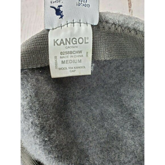 Kangol 504 Flat Cap – 100% Pure Wool, Grey, Size Medium, Made in England (EUC) - Picture 8 of 8